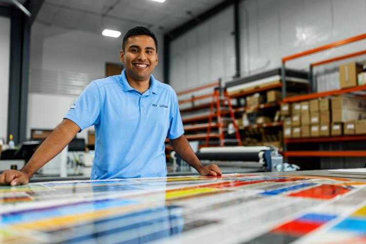 man in business smiling