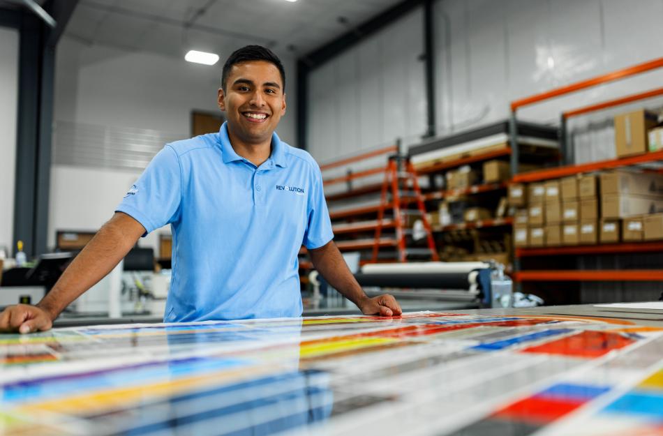man in business smiling